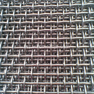 Mesh Wire Crimped Dengan Bahan Stainless Steel